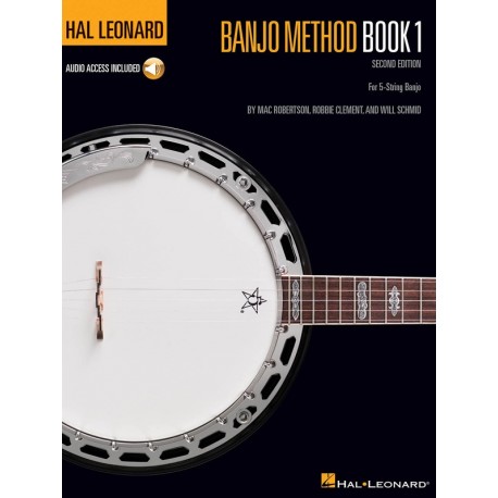 HAL LEONARD BANJO METHOD BOOK 1 2ND EDITION AUDIO INCLUDED