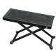 XTREME GUITARIST’S FOOTSTOOL FOR GUITAR / FOOT STOOL / SOLID BLACK METAL FRAME