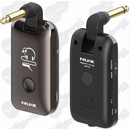 NUX MP2 MIGHTY PLUG GUITAR & BASS AMP MODELING EARPHONE AMPLUG BEST SILENT AMP EXPERIENCE EVER