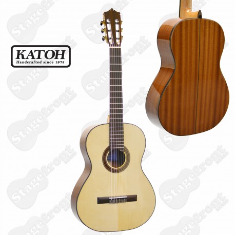 KATOH MCG40S CLASSICAL GUITAR. SOLID SPRUCE TOP. SAPELE BACK AND SIDES