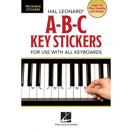 ABC KEYBOARD STICKERS 42 REUSEABLE STICKERS FOR ALL KEYBOARDS