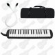 MANO MEL37BK MELODICA 37 NOTES. F - F3. MOUTHPIECE w/FLEXIBLE COILED PLASTIC TUBE