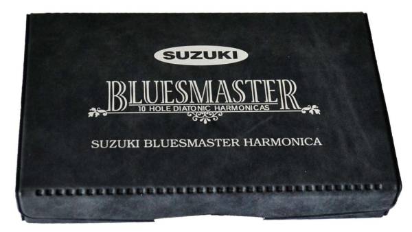 SUZUKI BLUESMASTER MR-250 HARMONICA 6-PIECE SET.LASER TUNED REEDS