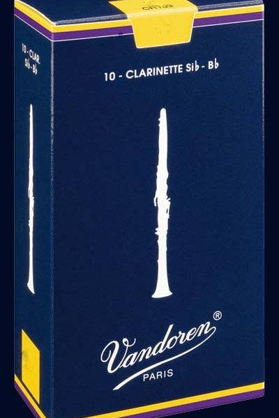 VANDOREN B FLAT CLARINET REEDS 10 PACK
