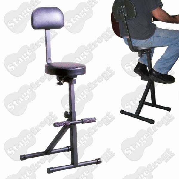 CPK GUITARIST STOOL /CHAIR. HEAVY DUTY GUITAR STOOL EXTRA HEIGHT, EXTRA COMFORT GS620