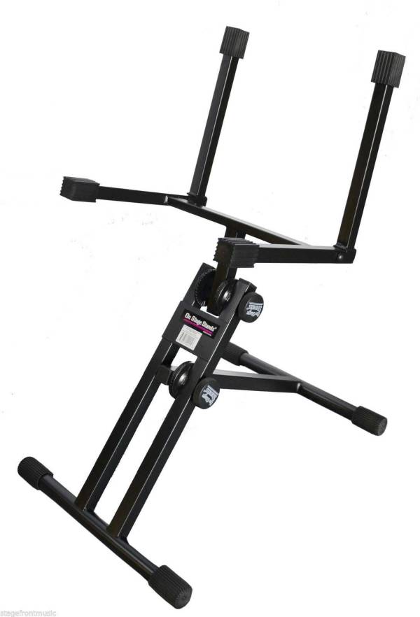 ONSTAGE RS7705 PRO TILTBACK AMPLIFIER STAND. HEIGHT ADJUSTABLE AMP STAND