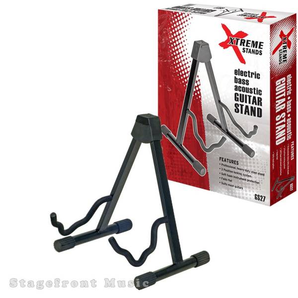 XTREME HEAVY DUTY ‘A’ FRAME GUITAR STAND SUITS MOST GUITARS - GS27