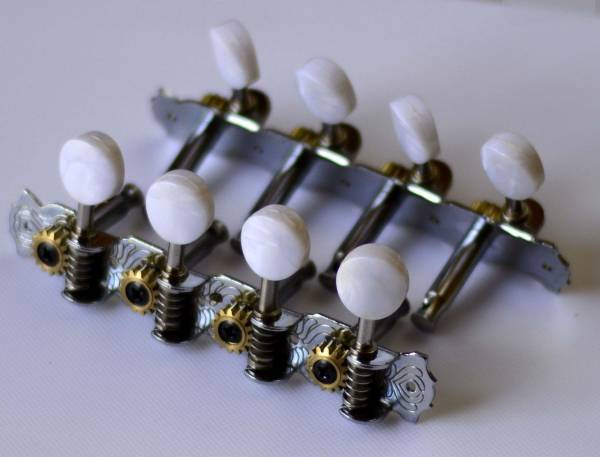 MACHINE HEADS TUNER PEGS FOR MANDOLIN BM1525 CHROME PLATED 23mm