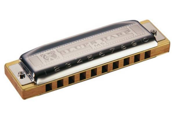 HOHNER DIATONIC BLUES HARP. CHOOSE KEY. WOOD BODY HARMONICA.