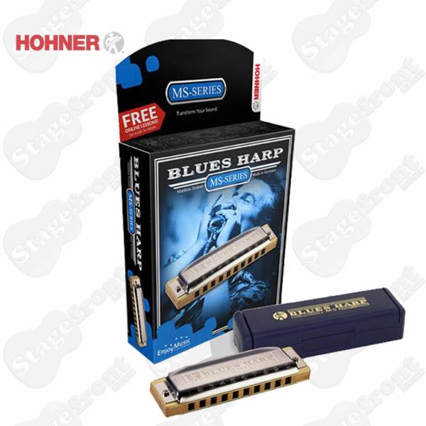 HOHNER DIATONIC BLUES HARP. CHOOSE KEY. WOOD BODY HARMONICA.