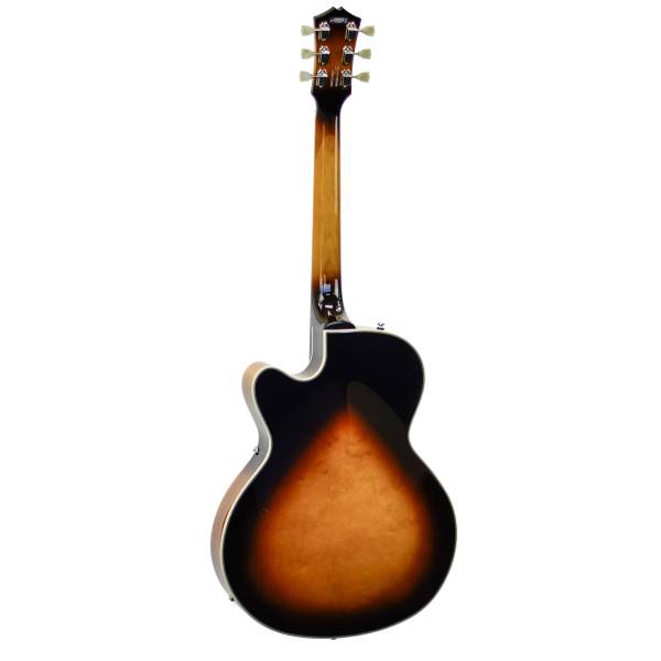 CORT YRK-NAT. YORKTOWN SEMI-ACOUSTIC HOLLOW BODY MAPLE JAZZ GUITAR. FREE GIG BAG