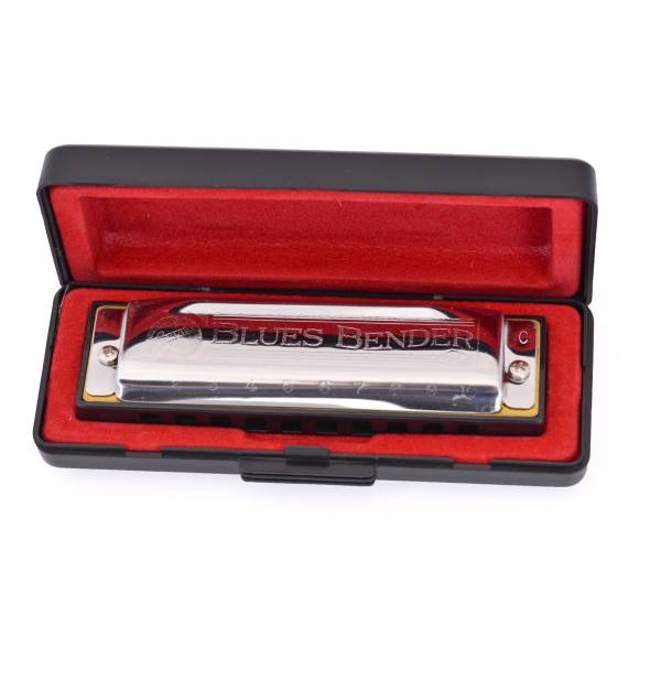 HOHNER BLUES BENDER P.A.C. HARMONICA. KEY C. BLUES BENDING MADE EASY