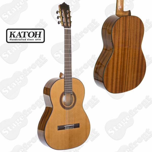 KATOH MCG40C CLASSICAL GUITAR. SOLID CEDAR TOP. SAPELE BACK AND SIDES