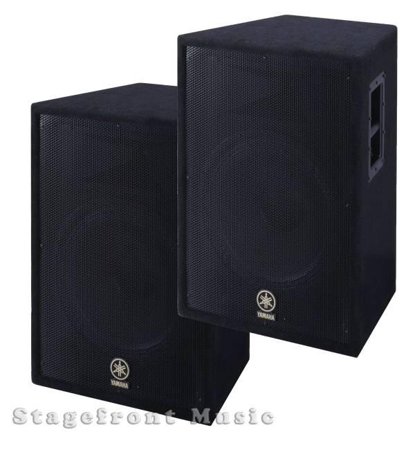 YAMAHA A15 15" 2 WAY SPEAKER PAIR – PICK UP ONLY - $600 FOR PAIR
