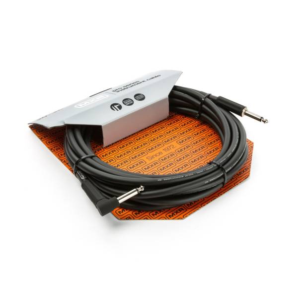 MXR PRO SERIES DCIX20R 20 FOOT INSTRUMENT CABLE STRAIGHT-RIGHT ANGLE JACK GUITAR LEAD