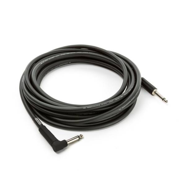 MXR PRO SERIES DCIX20R 20 FOOT INSTRUMENT CABLE STRAIGHT-RIGHT ANGLE JACK GUITAR LEAD
