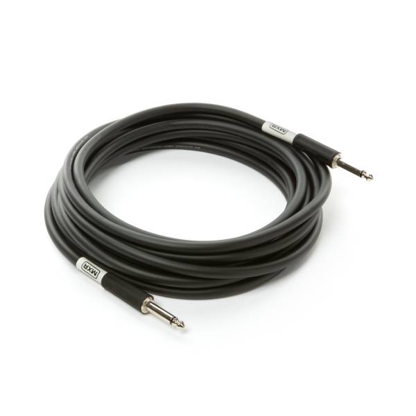 MXR DCIS20 20 FOOT NOISELESS INSTRUMENT CABLE STRAIGHT-STRAIGHT JACK GUITAR LEAD