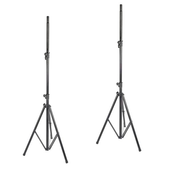 XTREME SS272 HEAVY DUTY SPEAKER STANDS STEEL FOLDING TRIPOD BASE 80KG CAPACITY