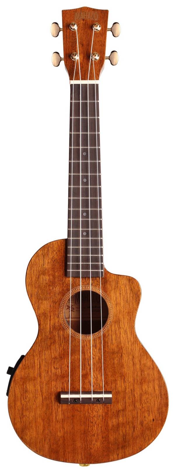 MAHALO HANO ELITE SERIES CONCERT UKULELE MH2CEVNA ELECTRIC/ACOUSTIC W/PADDED BAG