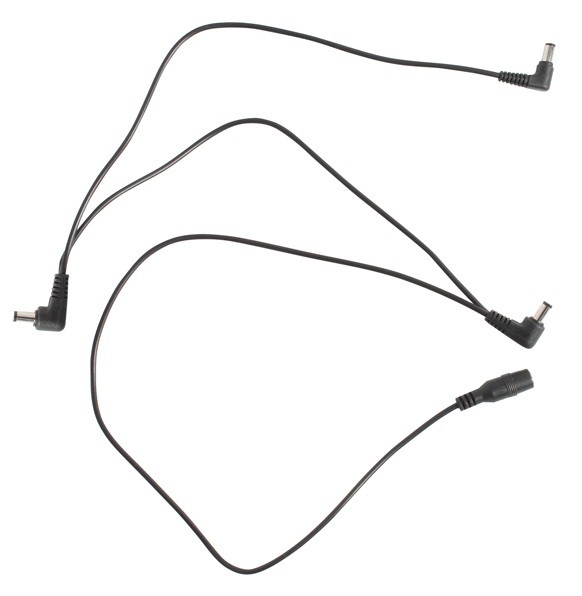 CARSON DC3 3-WAY CABLE SPLITTER CHAIN ADAPTOR POWERS MULTIPLE EFFECTS PEDALS