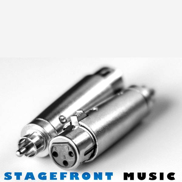 ADAPTOR AT-510. 3 PIN FEMALE XLR SOCKET TO RCA PLUG