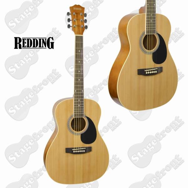 REDDING RED34 ¾ SIZE DREADNOUGHT SPRUCE TOP GUITAR. FREE ONLINE LESSONS