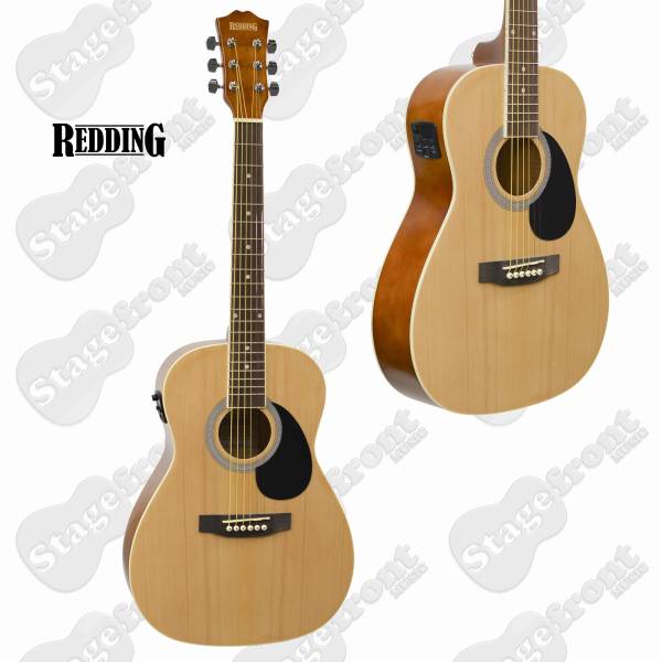 REDDING RED34E ¾ SIZE DREADNOUGHT ACOUSTIC/ELECTRIC GUITAR FREE ONLINE LESSONS