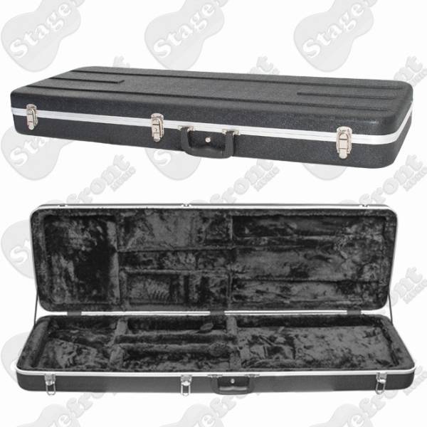 V-CASE VCS210 ELECTRIC GUITAR Strat /Tele HARDCASE ABS MOULDED PLUSH INTERIOR
