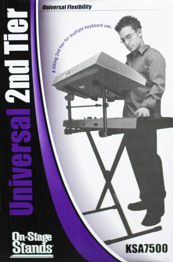 ADDITIONAL KEYBOARD BRACKET. 2ND TIER FOR KEYBOARD STAND - DSU304