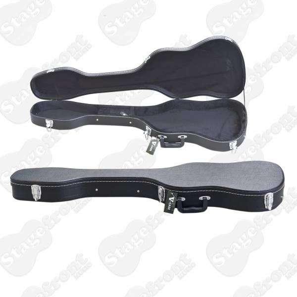 V-CASE HC1024 Precision & Jazz Bass SHAPED ELECTRIC BASS GUITAR HARDCASE