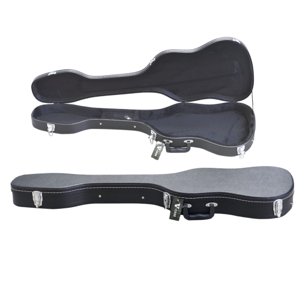 V-CASE HC1024 Precision & Jazz Bass SHAPED ELECTRIC BASS GUITAR HARDCASE