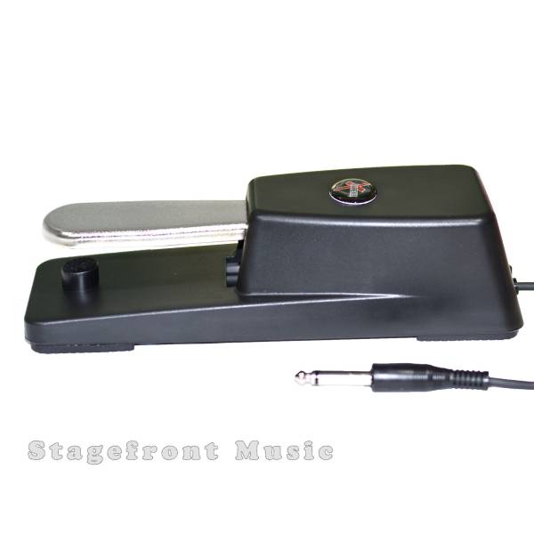 ONSTAGE KEYBOARD/PIANO SUSTAIN PEDAL WITH POLARITY SWITCH - HEAVY DUTY