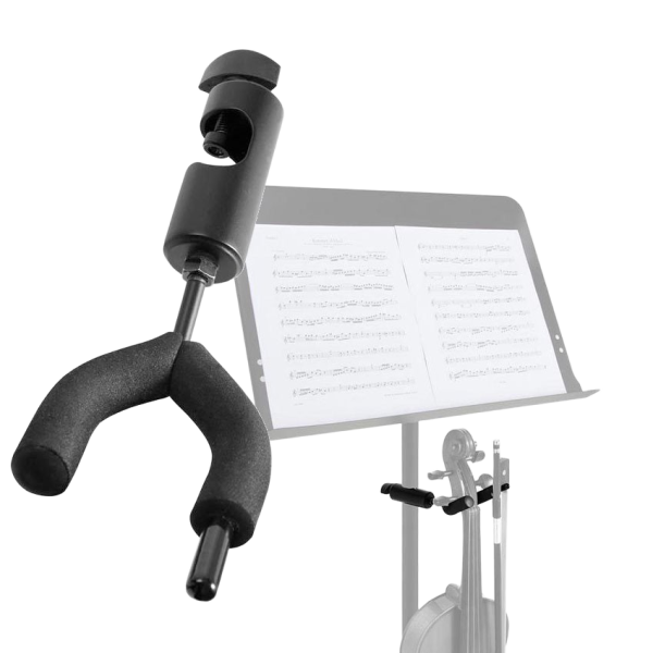 ONSTAGE VIOLIN HANGER /STAND MOUNTS TO TRIPOD MUSIC STAND VS7200