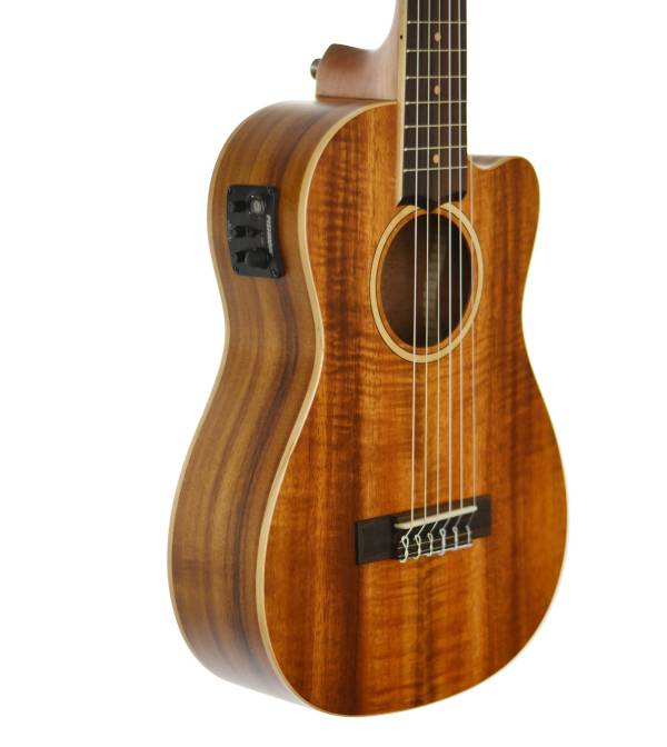 LANIKAI ACACIA SERIES 6-STRING ACOUSTIC/ELECTRIC UKULELE SATIN FINISH
