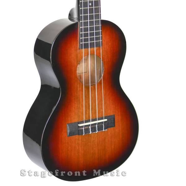 MAHALO MJ13TS SOPRANO UKULELE JAVA SERIES SUNBURST W/ AQUILA STRINGS AND CARRY BAG