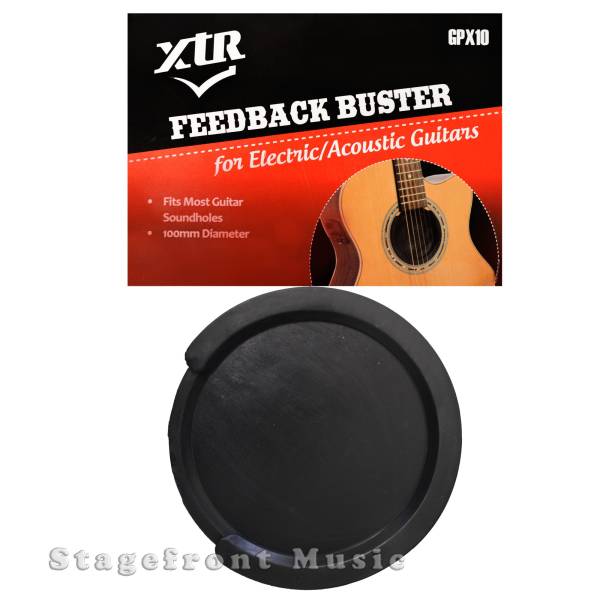 GUITAR FEEDBACK BUSTER SOUNDHOLE COVER FOR ACOUSTIC DREADNOUGHT FBR2 100MM