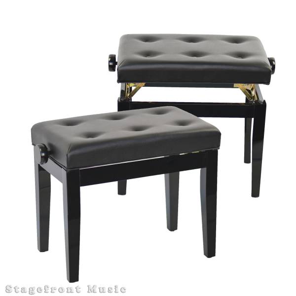 XTREME KEYBOARD STOOL / BENCH. PROFESSIONAL HEAVY DUTY SEAT. 3 HEIGHTS - KT146
