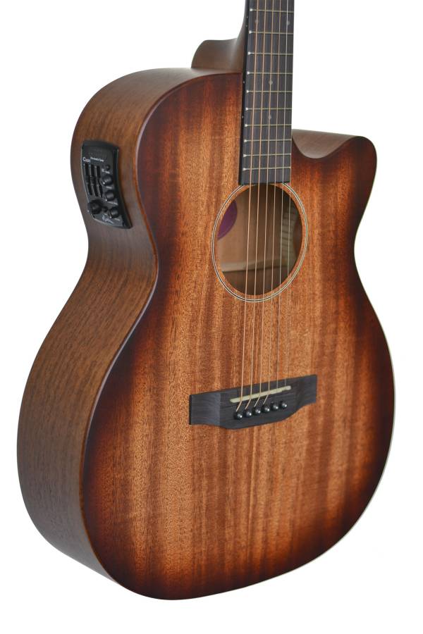 MARTINEZ ACOUSTIC/ELECTRIC DREADNOUGHT CUTAWAY GUITAR PACK SUNBURST GLOSS MP-D4T