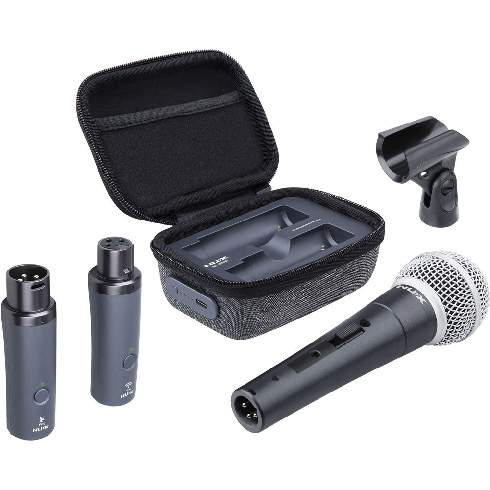 NUX B3RC DIGITAL 2.4GHZ WIRELESS MICROPHONE SYSTEM BUNDLE ***BRAND NEW**