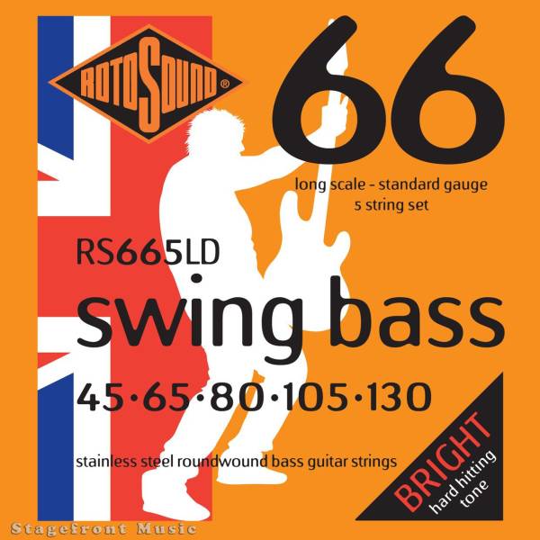 D'ADDARIO 5 STRING BASS GUITAR STRINGS LT TOP/MED BTM 45-135