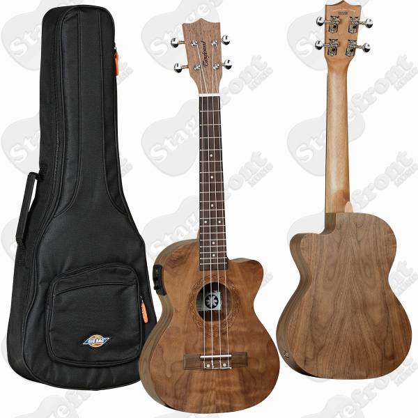 TANGLEWOOD TWT15E TIARE TENOR UKULELE WITH PICKUP PACIFIC WALNUT
