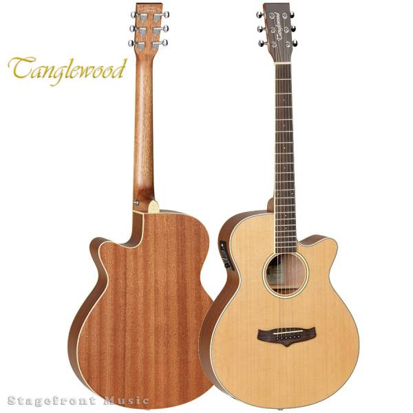 TANGLEWOOD TW9 WINTERLEAF SUPER FOLK ACOUSTIC /ELECTRIC GUITAR