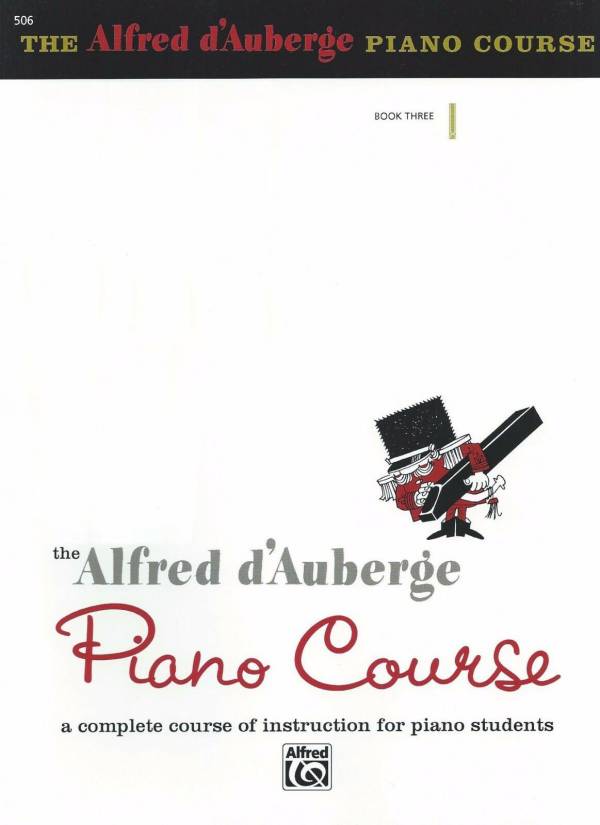 ALFRED D'AUBERGE PIANO COURSE LESSON BOOK 3