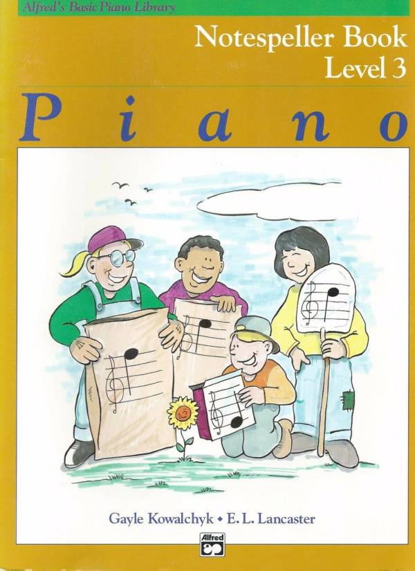 ALFRED'S BASIC PIANO COURSE NOTESPELLER BOOK LEVEL 3