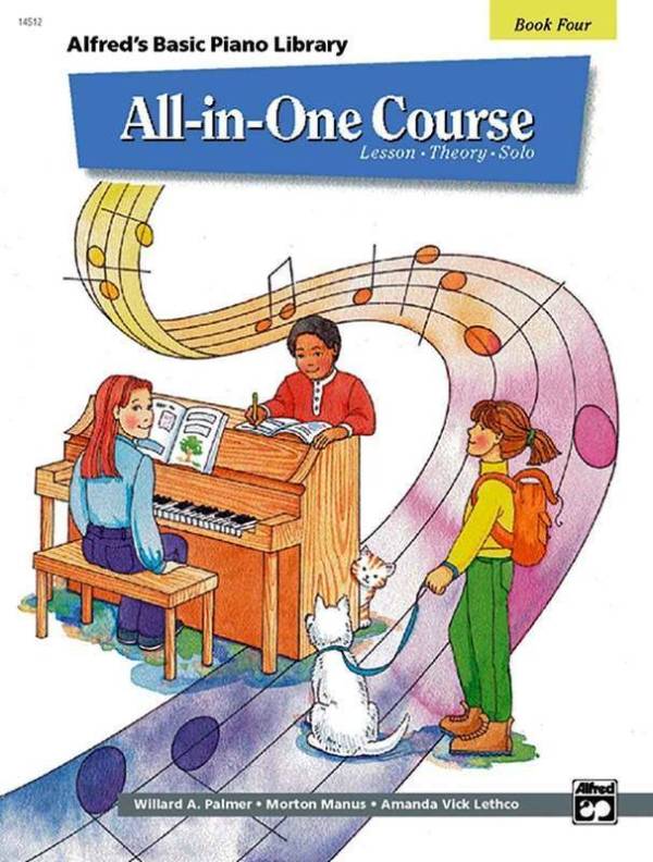 ALFRED'S BASIC PIANO LIBRARY ALL-IN-ONE COURSE - BOOK 5 - LATEST EDITION