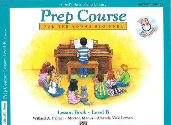 ALFREDS BASIC PIANO LIBRARY PREP COURSE FOR THE YOUNG BEGINNER LESSON LEVEL B