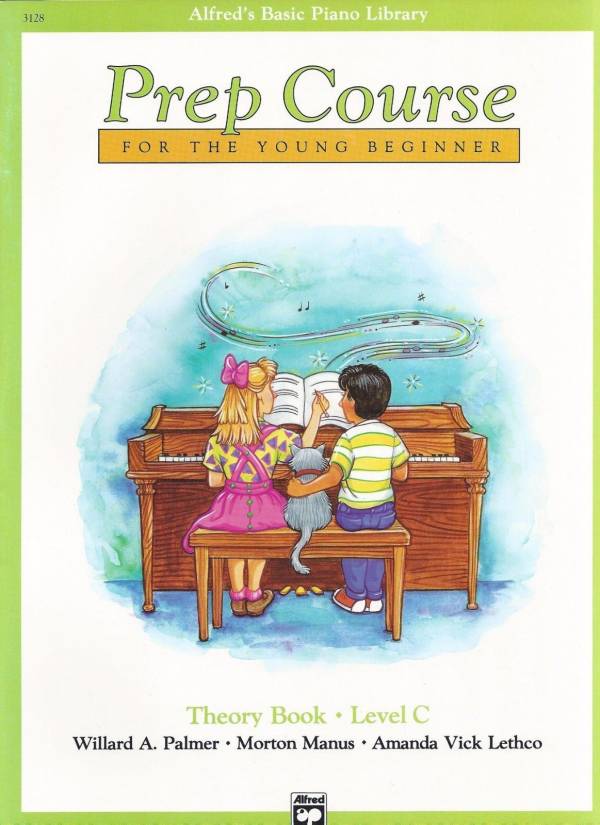 ALFRED'S BASIC PIANO PREP COURSE THEORY BOOK C FOR YOUNG BEGINNERS