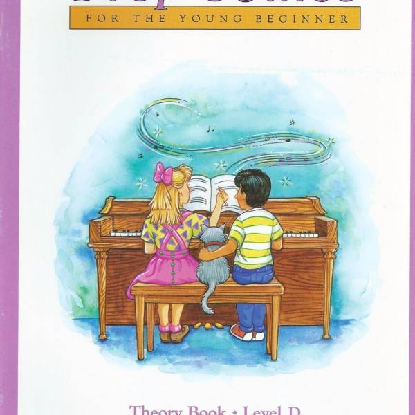 ALFRED'S BASIC PIANO PREP COURSE THEORY BOOK D FOR YOUNG BEGINNERS