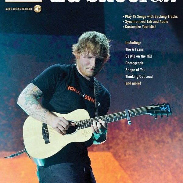 ED SHEERAN DELUXE GUITAR PLAY ALONG VOLUME 9 SHEET MUSIC & SONG BACKING TRACKS
