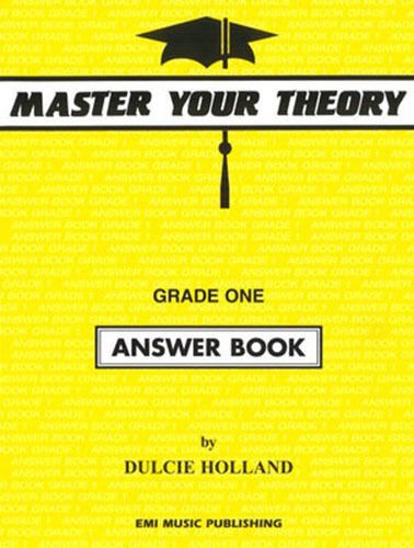 Master Your Theory Grade 1 / One - ANSWER BOOK (Revised Edition)